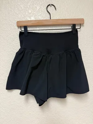 Offline by Aerie High-Waist Black Active Shorts Size Small thumbnail 5