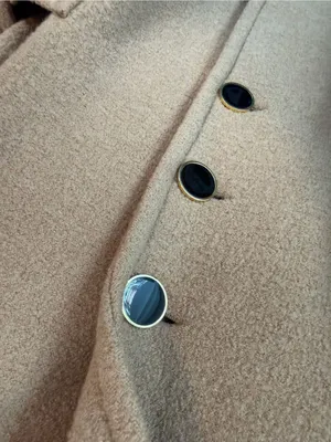 Veronica Beard Bjorn Belted Wool Coat Camel Tan Medium thumbnail 5