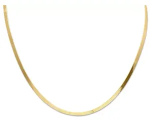 Trendy 18K Gold Plated Snake Chain Thick Chain thumbnail 2