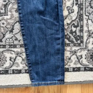 7 For All Mankind The Skinny Distressed 32 Med Wash Destroyed Stretch Jeans thumbnail 8