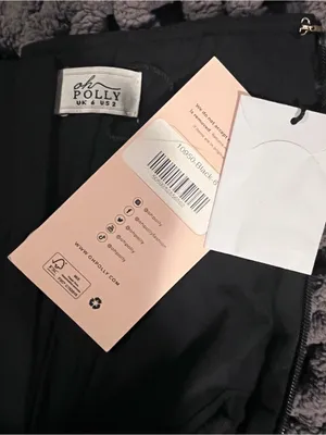🌺Nwt Oh Polly Black Halter Corset Maxi Dress Size 2🌺 thumbnail 8