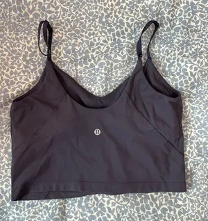 Lululemon workout tank bra lilac thumbnail 1