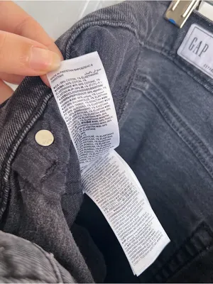 GAP • High Rise Stride Wide-Leg Jeans in Washed Black trouser regular inseam thumbnail 10
