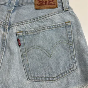 Levi's Light Blue Jean Shorts EUC thumbnail 3