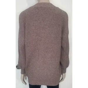 Open Front Ribbed Knit Cardigan thumbnail 4