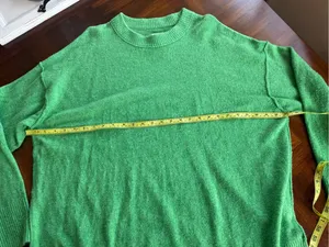 Aerie  oversized crewneck Sweater green alpine M thumbnail 4