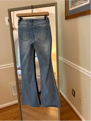 Women's Garage Flare Jeans Size 25 Blue thumbnail 4