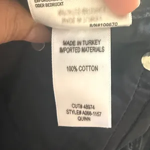 Agolde Black Mini Denim Skirt Button Fly Jean thumbnail 6