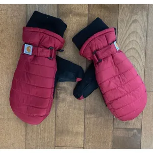 Carhartt WOMEN'S QUILTS MITT STYLE #WA625 in crabapple color thumbnail 5