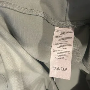 ALO Two Toned Grey Green Ribbed Workout Leggings Size Small thumbnail 6