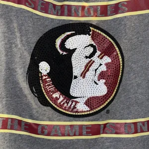 E5 College Classics Florida State Seminoles layered bling top thumbnail 8