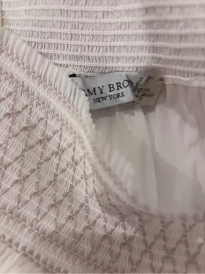 Ramy Brook cream tiered camisole size medium thumbnail 6
