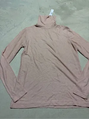 J. Crew NWT Women's Lightweight Turtleneck Long Sleeve Top pink small thumbnail 5