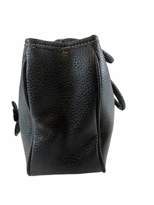 Relic Black Pebbled Shoulder Bag with‎ Flower Charm thumbnail 3