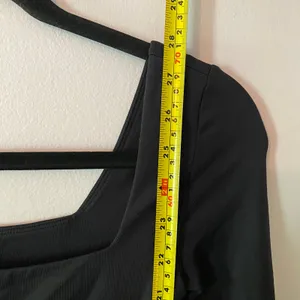 Aritzia Babaton Contour Black Long Sleeve One Piece Romper Active Women size XS thumbnail 8