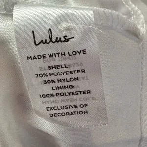 Lulus Romance Language Backless Lace Dress‎ in White Size Small thumbnail 10