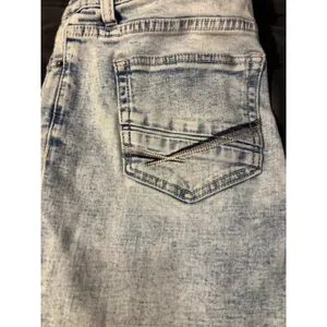 BKE Stella Low Rise Ankle Skinny Jeans Light Acid Wash Distressed Slim Fit thumbnail 6