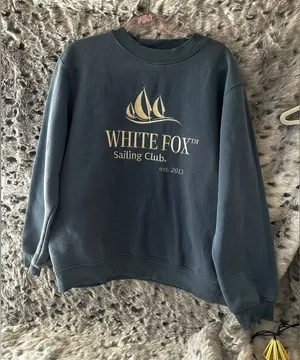 274. White Fox Sailing Club Sweatshirt m/l oversized thumbnail 1