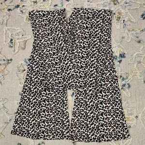 Missguided Leopard Print Flared Pants thumbnail 5