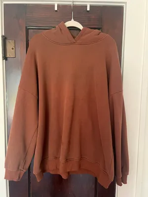 Brown Hooded Sweatshirt Size XL thumbnail 1