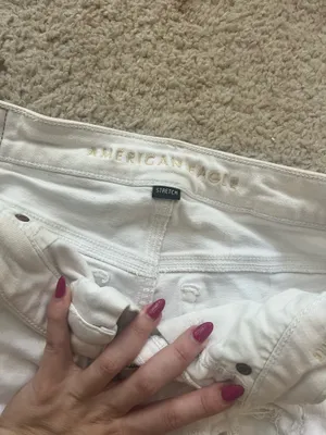 American Eagle White Shorts thumbnail 2