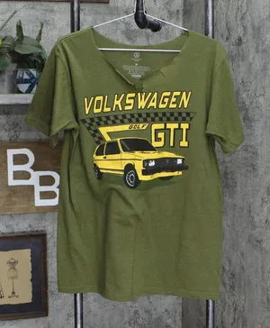 Volkswagen Womens Golf Gti Graphic Shirt Dress 1667909ab734a2 Green M thumbnail 1
