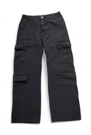 ZARA Gray Cargo Pants 🌚 thumbnail 1