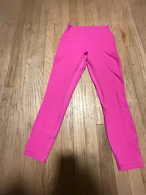 Lululemon Align High Rise Pant 25" Sonic Pink thumbnail 7