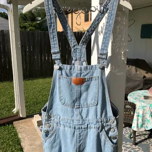 Vintage Denim Overalls Dungarees Distressed thumbnail 4
