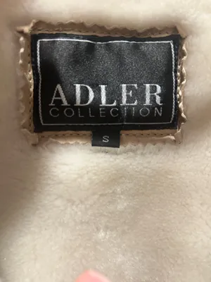 Adler Collection Leather suede with fur Jacket Button-Up Coat thumbnail 2