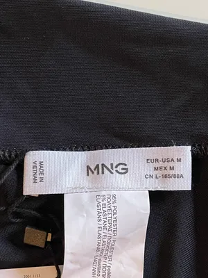 Mango One Shoulder Crop Top Size M thumbnail 3