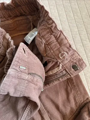 Urban Outfitters BDG Mauve Y2K Corduroy Low-Rise Cargo wide leg cotton Pants S thumbnail 9