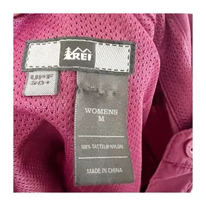 REI Hiking Shirt Womens M Magenta Mesh Lined Long Sleeve Button Down Gorpcore thumbnail 10