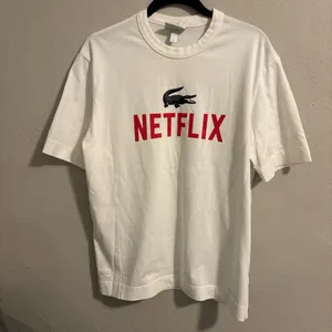 Lacoste Unisex x Netflix Loose Fit T-shirt | Size S thumbnail 4