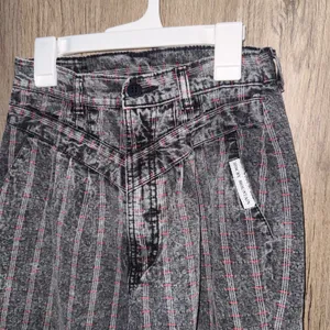 Rocky Mountain Western Bareback Jeans Acid Wash Striped High Rise *Altered Waist thumbnail 2