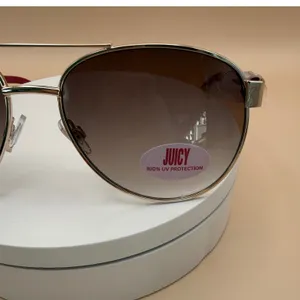 Juicy Couture Women Gold Aviator Sunglasses Burgundy Tortoise X71118‎ Kyan thumbnail 3
