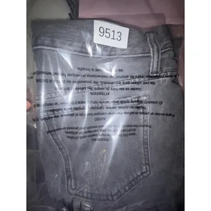 Madewell High-Rise Denim Shorts Faded Black Raw Hem Cut-Offs Size 29‎ thumbnail 10