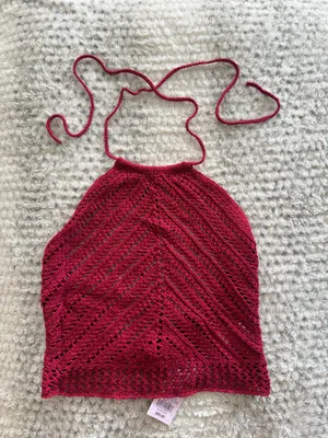 Wild Fable Crochet Top NWT thumbnail 1