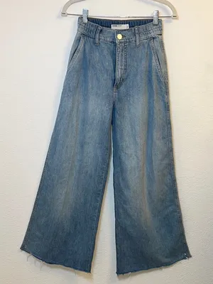 Garage Blue Flare‎ Wide-Leg Jeans thumbnail 1