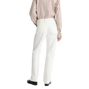 NWT Alexa Chung X Madewell Slim Boyfriend Jeans Tile White Women’s Size 23 thumbnail 4