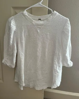 Free People White  Top thumbnail 1