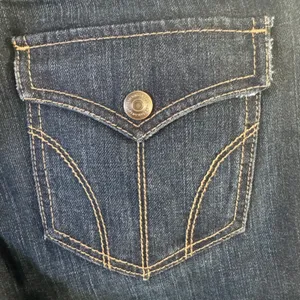 Ann Taylor LOFT‎ Slim Boot Cut Jeans Dark Wash Denim Women's Size 6 thumbnail 6