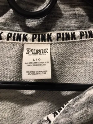 PINK - Victoria's Secret Gray Zip thumbnail 4