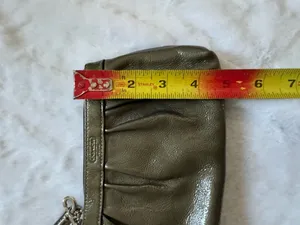 Coach Vintage Wristlet olive green patent leather thumbnail 10
