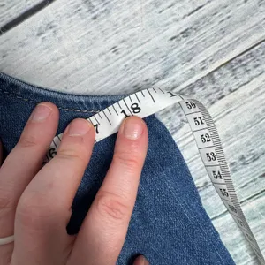 Dylan Ryan NYC Women’s Denim Button Front Vest XL – Blue Stretch Jean Waistcoatx thumbnail 5