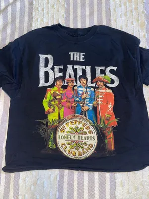 Beatles T Black Size M thumbnail 1