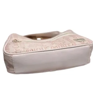 Juicy Couture Material Girl Nylon Shoulder Powder Blush Pink Crossbody Bag NEW thumbnail 4