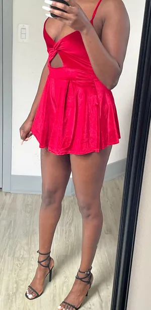 Pretty Little Thing Velvet Romper thumbnail 1