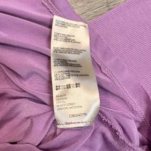 Free People‎ Magical Moonshine Tunic Purple V Neck Long Sleeve Top Shirt Small S thumbnail 5