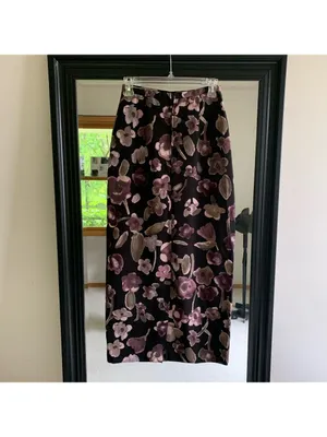 Long Floral Skirt thumbnail 2